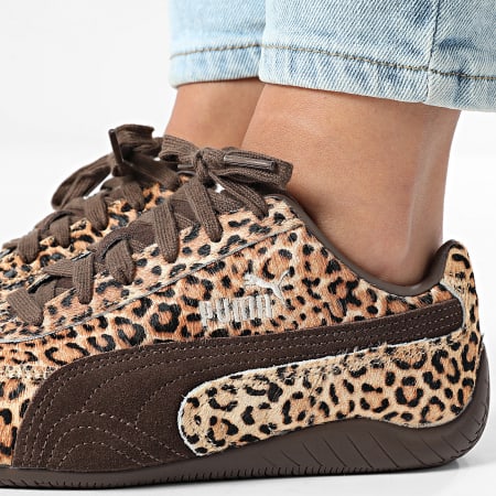 Puma - Baskets Femme Speedcat Wild Wns 406690 Chocolate Warm White