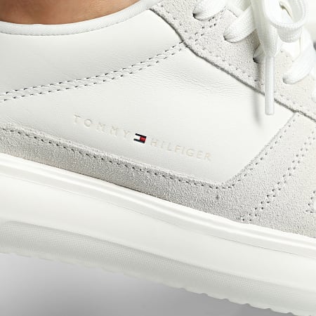 Tommy Hilfiger - Baskets Modern Lightcup Leather 5636 Ecru