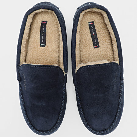 Tommy Hilfiger - Chaussons Suede Driver 5617 Desert Sky