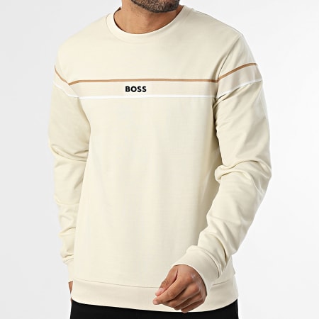 BOSS - Sweat Crewneck Iconic 50545589 Beige Clair