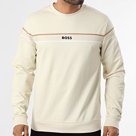 BOSS - Sweat Crewneck Iconic 50545589 Beige Clair