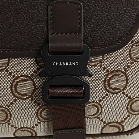 Chabrand - Bolsa Icône Lona Beige Marrón