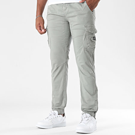 Deeluxe - Pantalon Cargo Slim Garden 05V7050M Gris