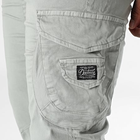 Deeluxe - Pantalon Cargo Slim Garden 05V7050M Gris