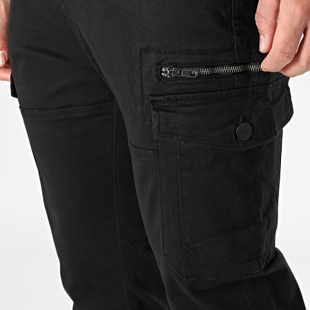 Deeluxe - Pantalon Cargo Regular Fit Danason 05V7058M Noir