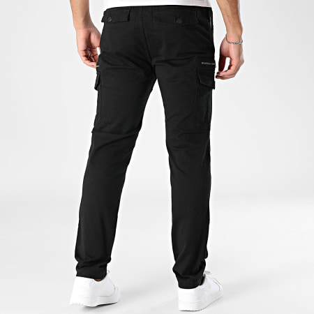 Deeluxe - Pantalon Cargo Regular Fit Danason 05V7058M Noir