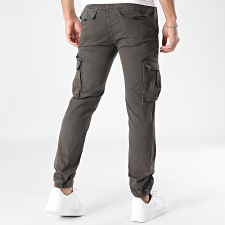 Deeluxe - Pantalon Cargo Regular Fit Monroe 05V7054M Gris Anthracite