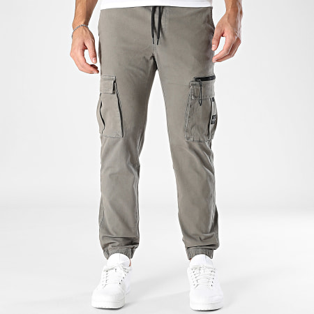 Deeluxe - Pantalon Cargo Regular Fit Monroe 05V7054M Gris