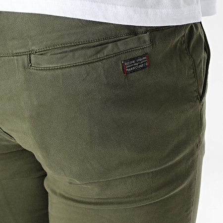 Deeluxe - Pantalón Jogger Slim Jemmy 05V7049M Verde Kaki