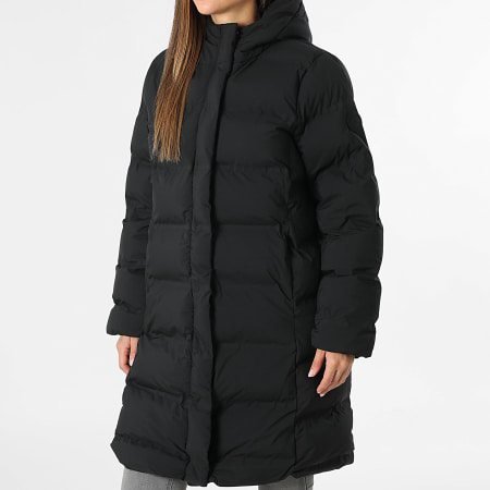 Deeluxe - Plumífero con capucha Largo Mujer Samiah Negro