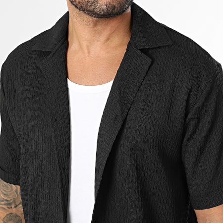 Frilivin - Ensemble Chemise Manches Courtes Et Pantalon 172 Noir