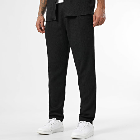 Frilivin - Ensemble Chemise Manches Courtes Et Pantalon 172 Noir