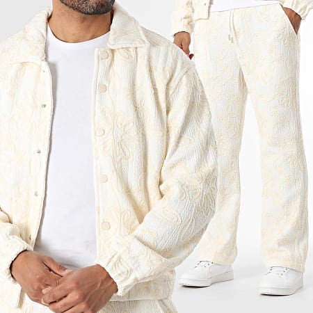 Frilivin - Ensemble Veste Et Pantalon I07 Beige Clair