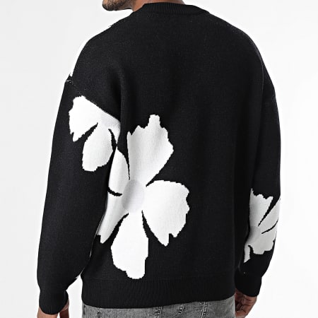 Frilivin - Jersey 412 Negro Blanco Floral