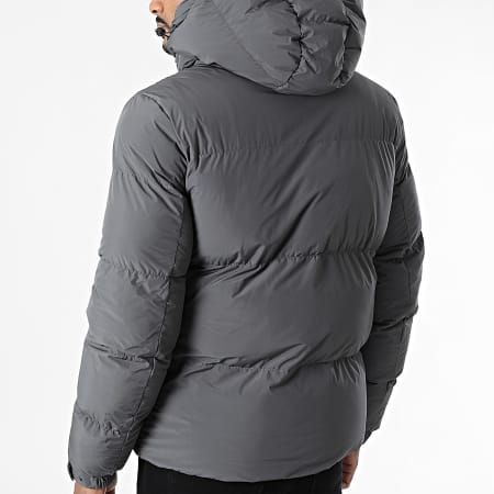 Classic Series - Plumífero Capucha 001 Gris Antracita