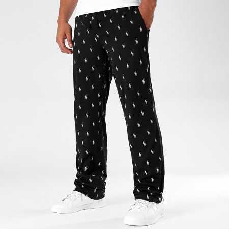 Polo Ralph Lauren - Pantalon Jogging All Over Player Noir