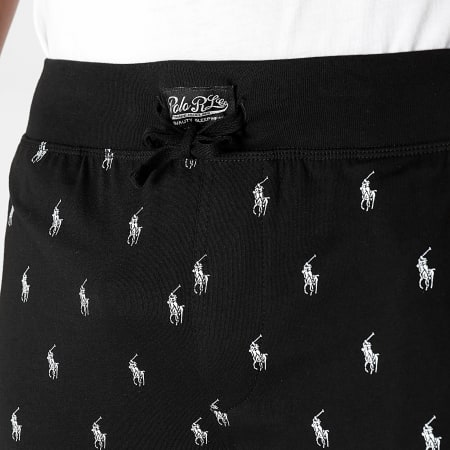 Polo Ralph Lauren - Pantalon Jogging All Over Player Noir