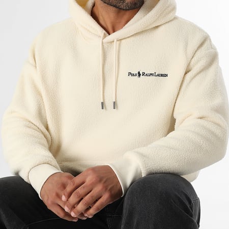 Polo Ralph Lauren - Sweat Capuche Sherpa Classic Beige