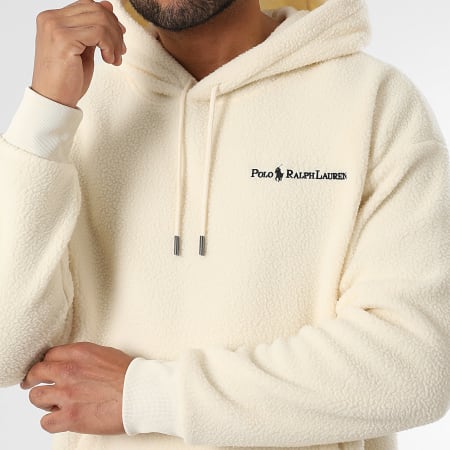 Polo Ralph Lauren - Sweat Capuche Sherpa Classic Beige