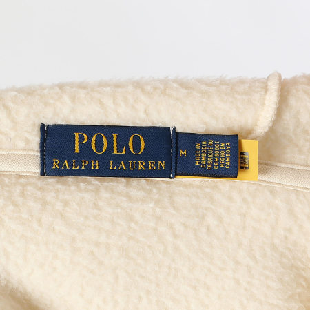 Polo Ralph Lauren - Sweat Capuche Sherpa Classic Beige