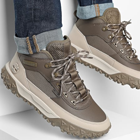 Timberland - Baskets Greenstride Motion 6 Mid Lace A6CW1 Light Beige Helcor