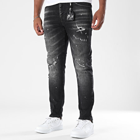 Uniplay - Jean Slim 546 Noir