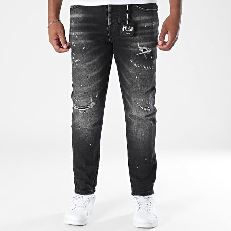 Uniplay - Jean Slim 546 Noir