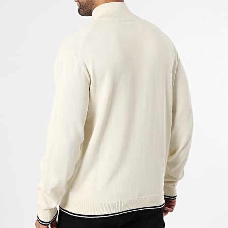 BOSS - Jersey Cuello Con Cremallera Zone 50541963 Beige