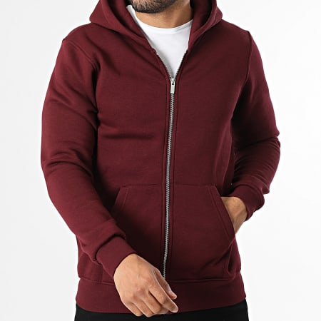 Classic Series - Sweat Zippé Capuche 508 Bordeaux