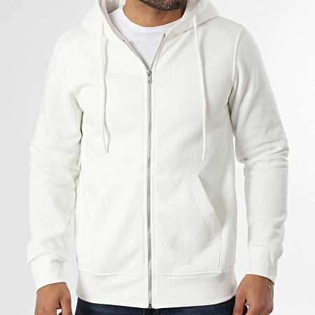 Classic Series - Sweat Zippé Capuche 508 Blanc