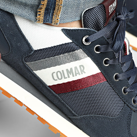 Colmar - Travis Main 141 Azul Marino Blanco Borgoña Zapatillas
