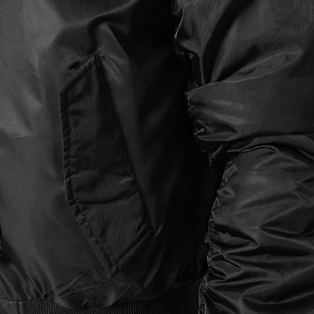 Uniplay - Chaqueta de piel sintética con capucha reversible 002 Negro