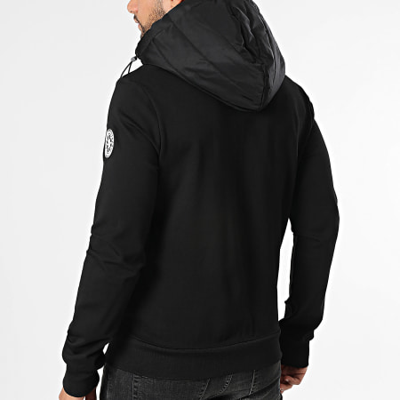 DoubleHood - Chaqueta Con Cremallera Con Capucha Bradley Negra
