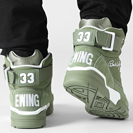Ewing Athletics - Baskets Montantes 33 Hi Og 1BM02600 Loden Green White