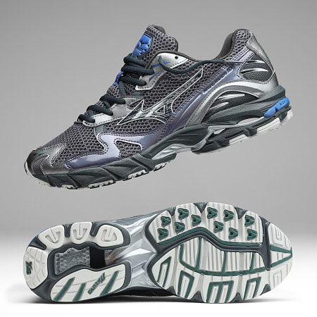 Mizuno - Wave Rider 10 Sneakers D1GA2431 Odyssey Gray Black