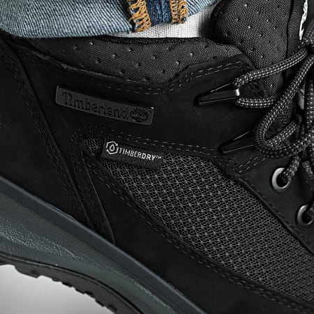 Timberland - Baskets Timbercush Motion 7 Mid Lace Waterproof SN A2NDC Black Nubuck
