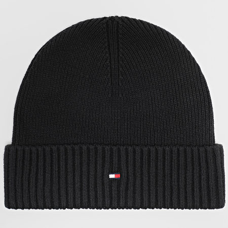 Tommy Hilfiger - Lot Bonnet Et Gants Flag 3806 Noir