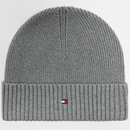 Tommy Hilfiger - Lot Echarpe Et Bonnet Flag 3807 Gris