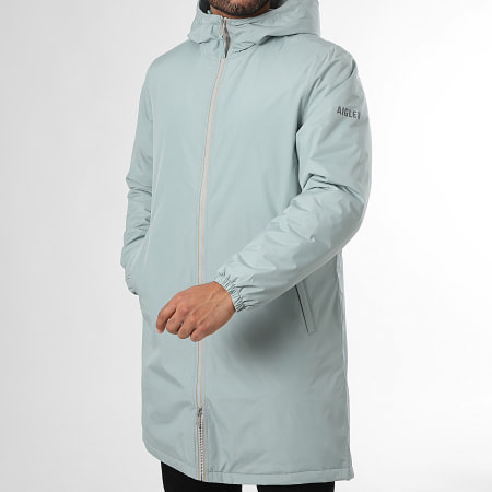Classic Series - Parka Capuche Longue BM504 Bleu Clair