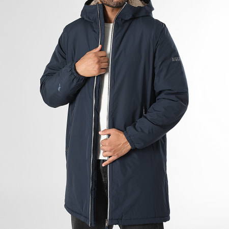 Classic Series - Parka Capuche Longue BO558 Bleu Marine
