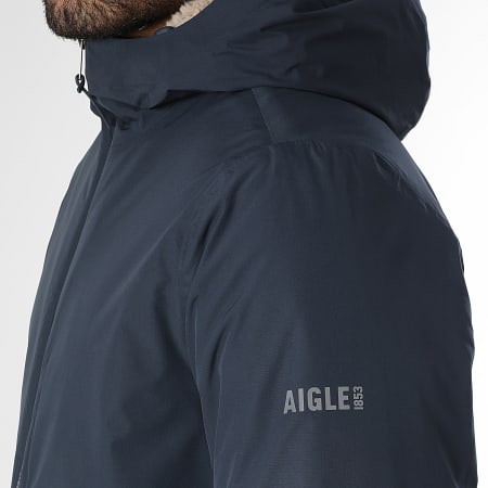 Classic Series - Parka Capuche Longue BO558 Bleu Marine