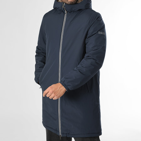 Classic Series - Parka Capuche Longue BO558 Bleu Marine