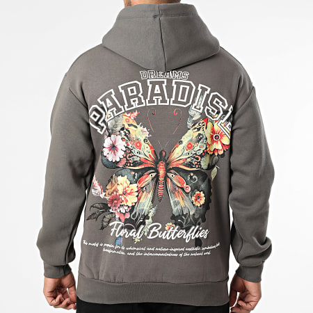 Classic Series - Sweat Capuche 724 Gris Anthracite