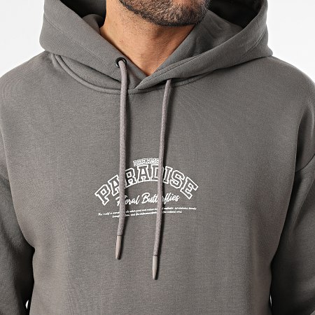 Classic Series - Sweat Capuche 724 Gris Anthracite