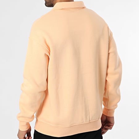 Classic Series - Sudadera con cuello abotonado 710 Salmón