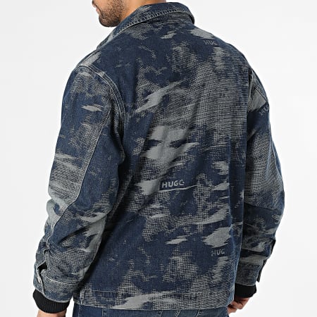 Hugo Blue - Veste Jean Zippée Wylie 50547178 Bleu Denim