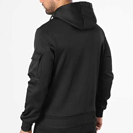 MTX - Ensemble Veste Capuche Zippée Et Pantalon Cargo 086 Noir