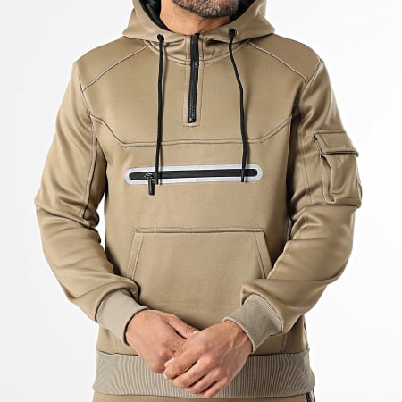 MTX - Ensemble Sweat Capuche Et Pantalon Cargo 081 Camel