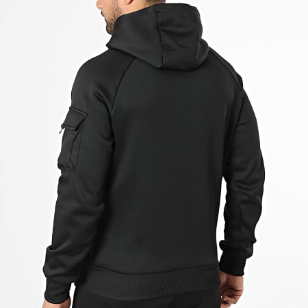 MTX - Ensemble Veste Capuche Zippée Et Pantalon Cargo 080 Noir