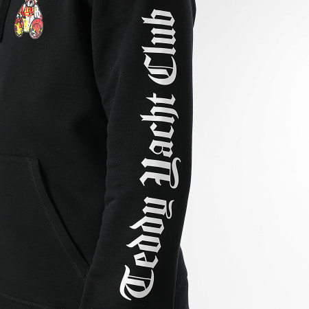 Teddy Yacht Club - Sudadera con capucha y cremallera Essentials Art Series Negro